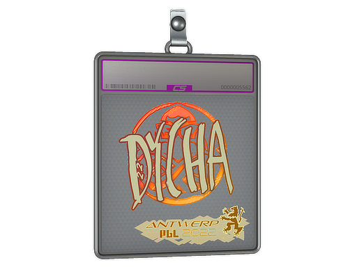 Sticker Slab dycha Holo Antwerp 2022