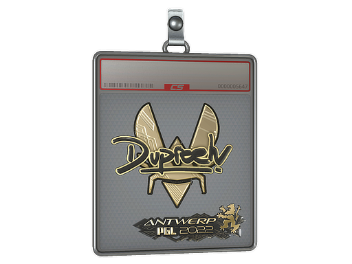 Sticker Slab dupreeh Gold Antwerp 2022