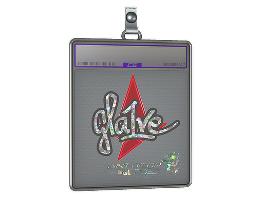 Sticker Slab gla1ve Glitter Antwerp 2022