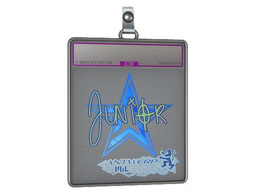 Sticker Slab junior Holo Antwerp 2022