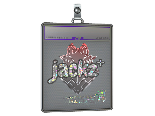 Sticker Slab JaCkz Glitter Antwerp 2022