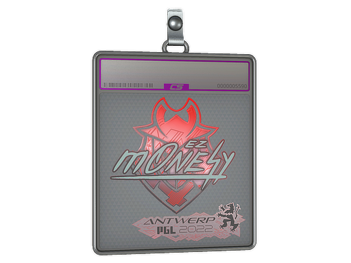 Sticker Slab m0NESY Holo Antwerp 2022