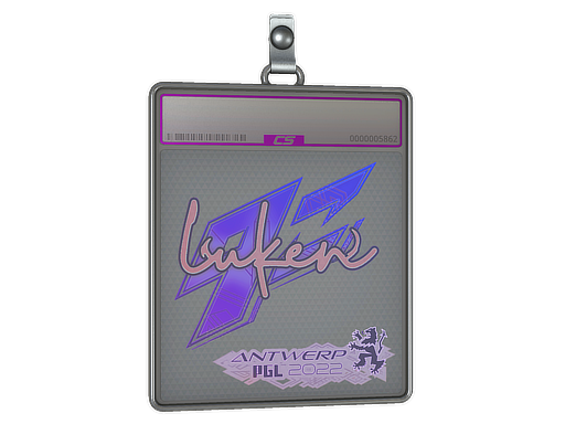 Sticker Slab luken Holo Antwerp 2022