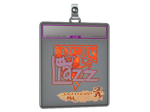 Sticker Slab Liazz Holo Antwerp 2022