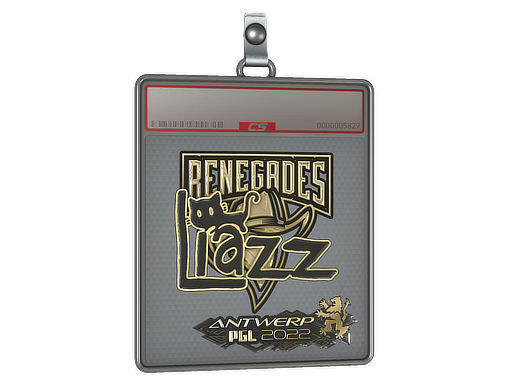 Sticker Slab Liazz Gold Antwerp 2022