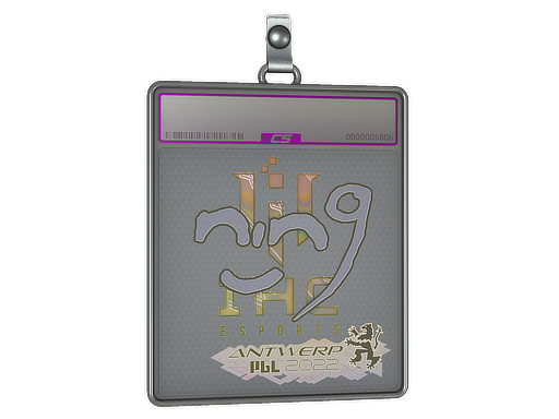 Sticker Slab nin9 Holo Antwerp 2022