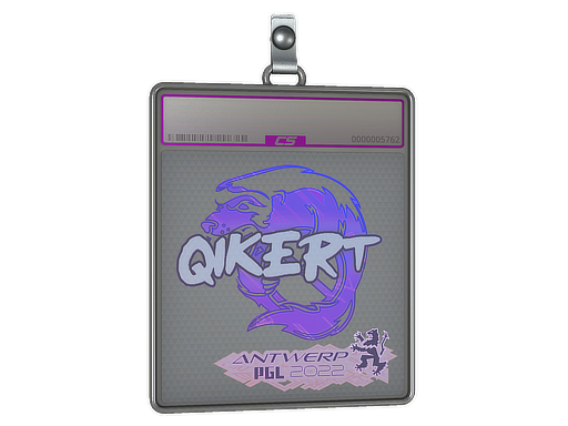 Sticker Slab qikert Holo Antwerp 2022