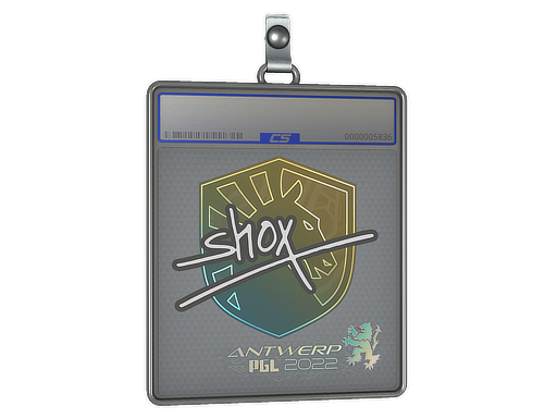 Sticker Slab shox Antwerp 2022