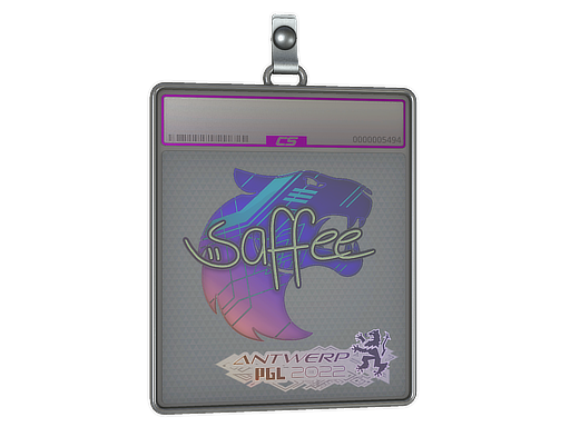 Sticker Slab saffee Holo Antwerp 2022