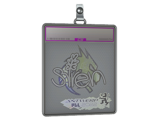 Sticker Slab S1ren Holo Antwerp 2022