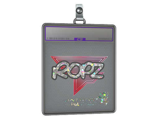 Sticker Slab ropz Glitter Antwerp 2022