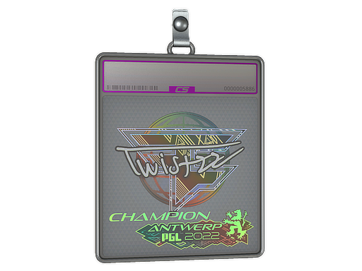 Sticker Slab Twistzz Holo, Champion Antwerp 2022