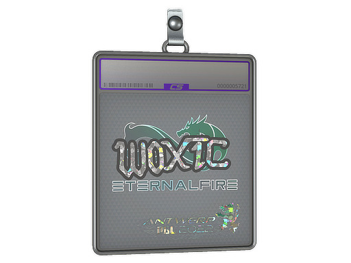 Sticker Slab woxic Glitter Antwerp 2022