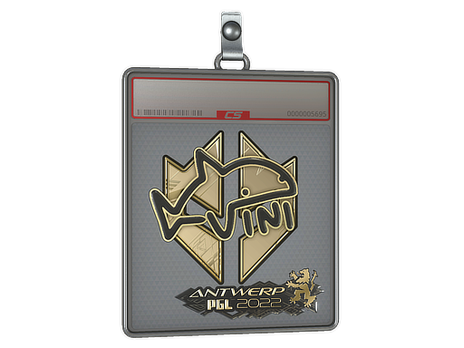 Sticker Slab VINI Gold Antwerp 2022