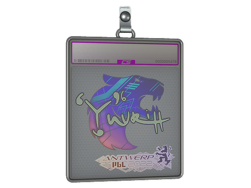 Sticker Slab yuurih Holo Antwerp 2022