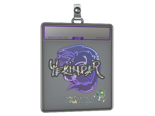 Sticker Slab YEKINDAR Glitter Antwerp 2022