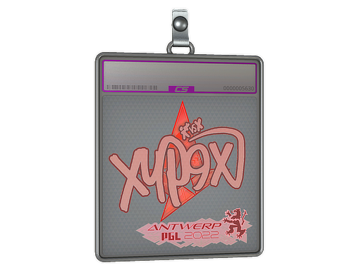 Sticker Slab Xyp9x Holo Antwerp 2022