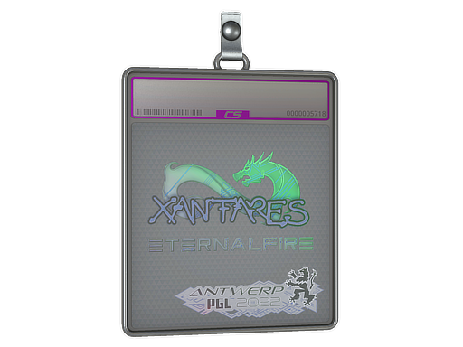 Sticker Slab XANTARES Holo Antwerp 2022