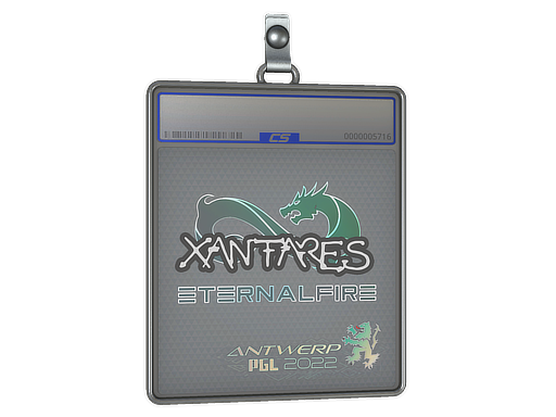 Sticker Slab XANTARES Antwerp 2022