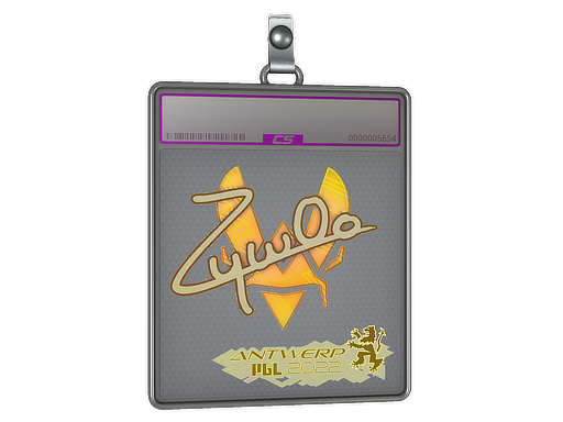 Sticker Slab ZywOo Holo Antwerp 2022