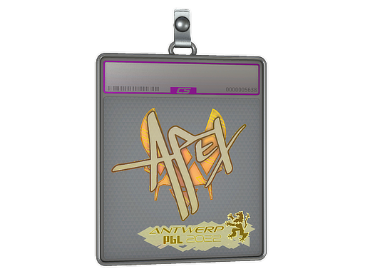 Sticker Slab apEX Holo Antwerp 2022