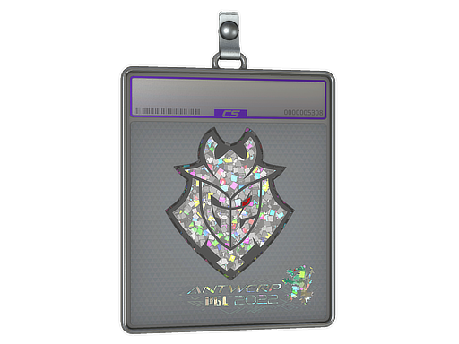 Sticker Slab G2 Esports Glitter Antwerp 2022