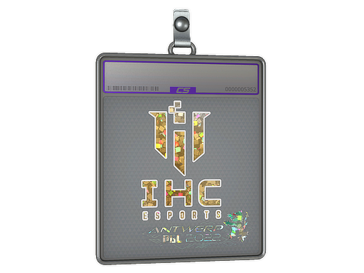Sticker Slab IHC Esports Glitter Antwerp 2022