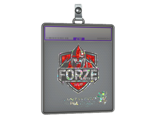 Sticker Slab forZe eSports Glitter Antwerp 2022