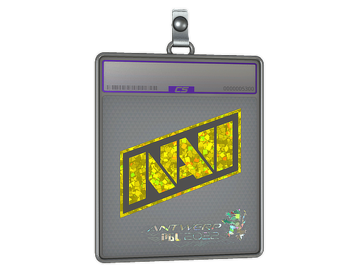 Sticker Slab Natus Vincere Glitter Antwerp 2022