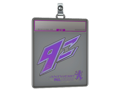 Sticker Slab 9z Team Holo Antwerp 2022