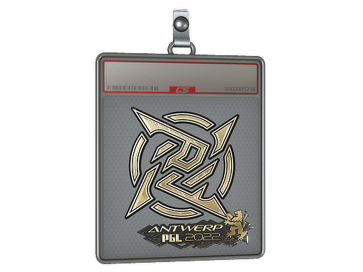 Sticker Slab Ninjas in Pyjamas Gold Antwerp 2022