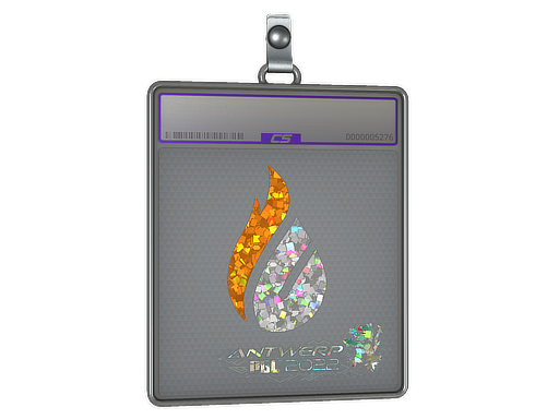 Sticker Slab Copenhagen Flames Glitter Antwerp 2022