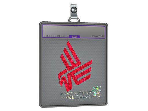 Sticker Slab Bad News Eagles Glitter Antwerp 2022