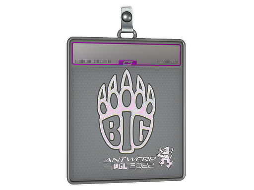 Sticker Slab BIG Holo Antwerp 2022