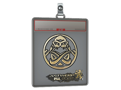 Sticker Slab ENCE Gold Antwerp 2022