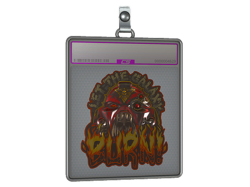 Sticker Slab Chaos Marine