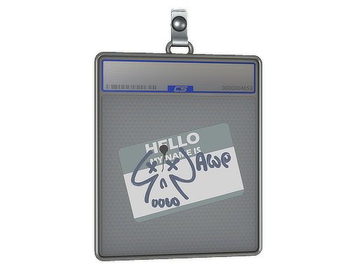 Sticker Slab Hello AWP