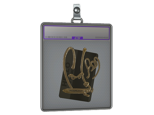 Sticker Slab Hello M4A4 Gold