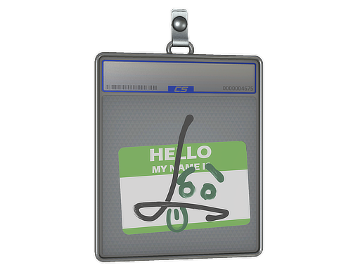 Sticker Slab Hello SG 553