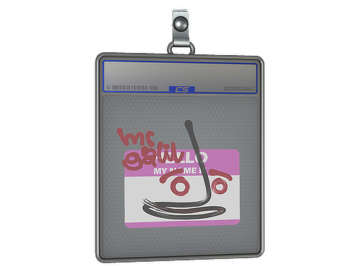 Sticker Slab Hello Galil AR