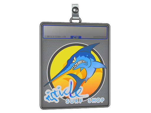 Sticker Slab Ocean Sunset Stabbyfish