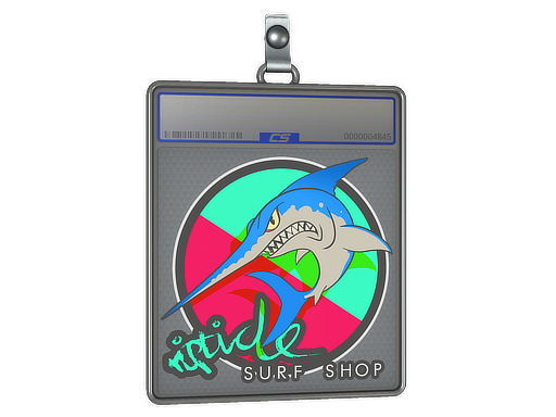 Sticker Slab Watermelon Stabbyfish