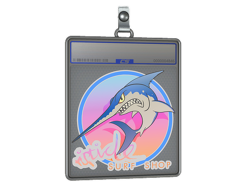 Sticker Slab Miami Stabbyfish