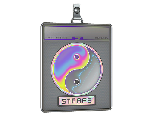 Sticker Slab Neon Opal Strafe Holo