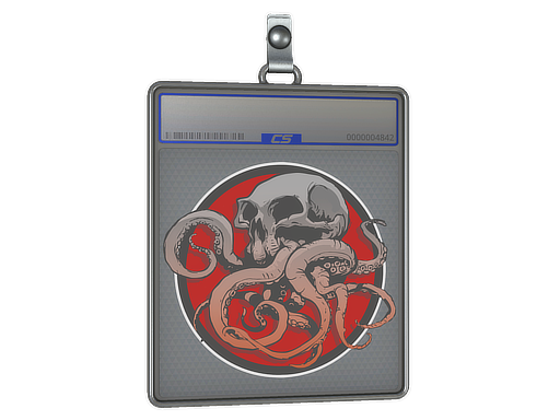Sticker Slab Blood Moon Tentaskull