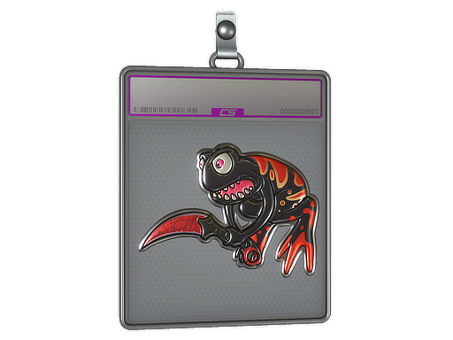 Sticker Slab Crimson Web Poison Frog