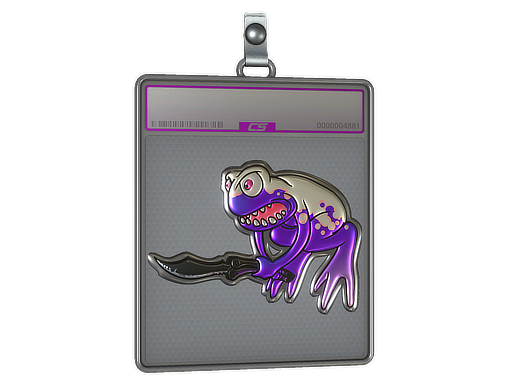 Sticker Slab Ultraviolet Poison Frog