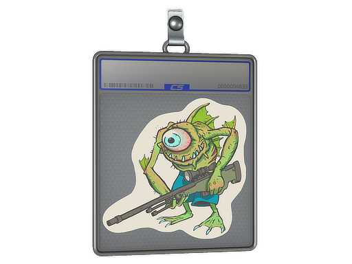 Sticker Slab Green Cyclawps