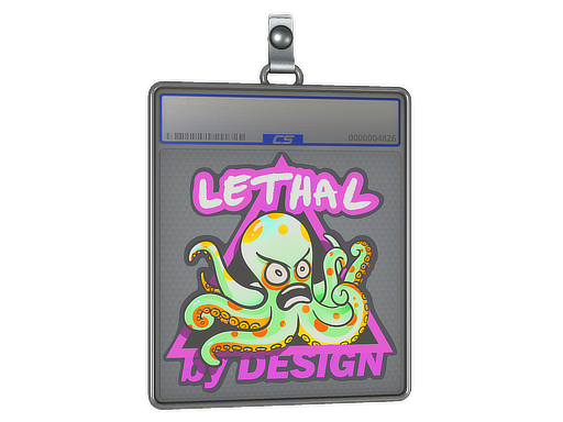 Sticker Slab Green Lethal