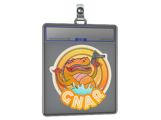 Sticker Slab Orange Gnar